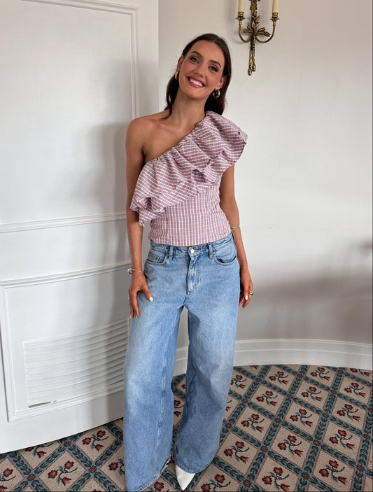 The Poppy Blouse Gingham