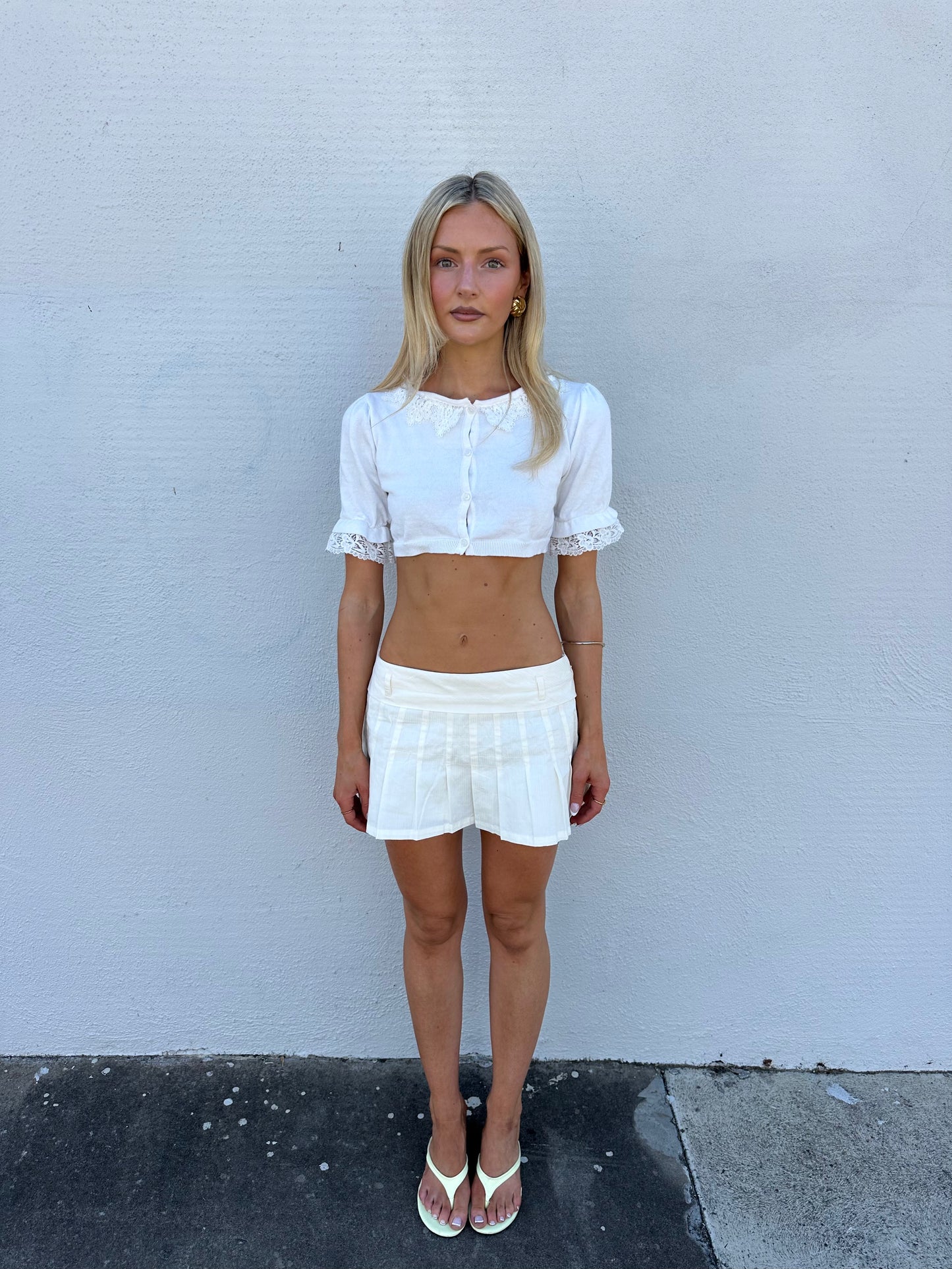 Lilah Skort in Off-White